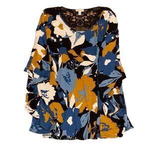 EUC Susan Graver Plus Size 3XL Blouse